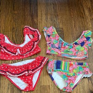 Janie & Jack Ruffle Bikini Sets